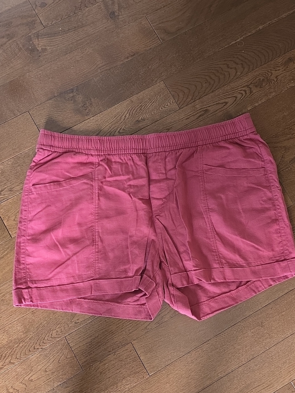 Women's Casual Linen Pull-On Shorts